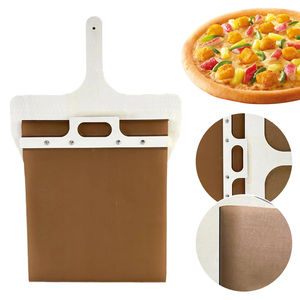 Pala deslizante de madera para pizza al por mayor con tabla de almacenamiento, mango y espátula de transferencia, utensilios y herramientas de cocina para panadería - Product Image 1