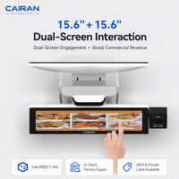 Kiosque de boulangerie-café CAIRAN en libre-service avec paiement sans contact NFC, caméra intégrée et scanner pour les cafés et pizzerias (vente en gros)