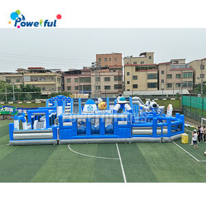 Aire de jeux intérieure interactive pour enfants avec matériau en PVC Capacité de 200 personnes Installation facile pour les <span class=keywords><strong>parcs</strong></span> à thème gonflables Centres de divertissement - Product Image 2