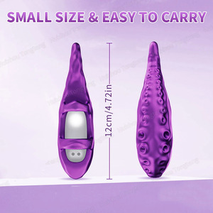 Vibrador de dedo Juguetes sexuales para adultos con 9 modos de vibraciones, vibrador de clítoris de pezón Vibradores de punto G, Juguetes sexuales para parejas de mujeres - Product Image 3