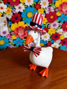 Pafu Décoration de Jardin et de Patio, Tenues de Canard de Porche pour les Fêtes, Style Americana 4th of July, Vêtements pour Canard de Jardin de 7 pouces, Ensembles de Vêtements pour Porche - Product Image 3