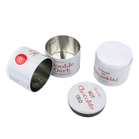 Boîte en fer blanc mini empilable personnalisée en gros, imprimée en couleur, en matériaux recyclés, petite boîte cadeau pour chocolats de la Saint-Valentin