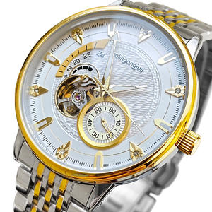 Gran oferta, reloj mecánico con banda de acero completamente automático, reloj hueco para hombre, venta al por mayor - Product Image 2