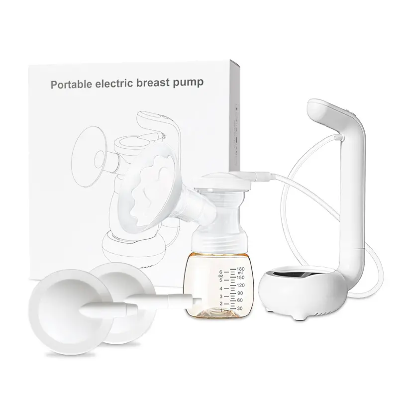 Tire-lait électrique de charge en silicone pour bébé tasse à lait maternel tire-lait électrique intelligent vente en gros