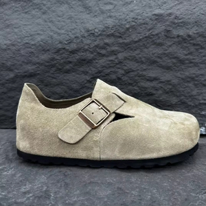 Chaussures de course BK Cloud de haute qualité, luxueuses, tendance, classiques, antidérapantes, en cuir véritable, à enfiler, fermées, sportives et décontractées - Product Image 3