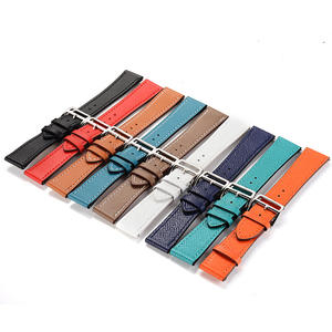 Correa de cuero genuino Eraysun para Samsung Galaxy Watch 4/Classic/Active <span class=keywords><strong>2</strong></span> 20mm 22mm pulsera para <span class=keywords><strong>Amazfit</strong></span> <span class=keywords><strong>GTS</strong></span> <span class=keywords><strong>2</strong></span>/2E/3 Correa - Product Image 1