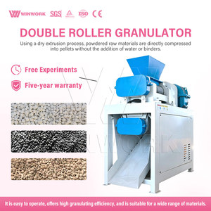 Granulateur à double rouleau WINWORK pour engrais composé NPK à base <span class=keywords><strong>de</strong></span> <span class=keywords><strong>chlore</strong></span> et <span class=keywords><strong>de</strong></span> soufre - Product Image 2