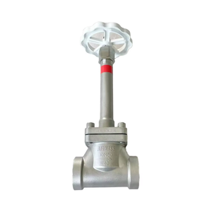 วาล์วปิดแบบแมนนวลสำหรับความเย็นจัด รุ่น DJ61F40P DN50 สำหรับ LNG LO2 LN2 LAr CO2  ความดันสูง 4.0MPa สำหรับการจัดเก็บแบบ Bulk  ผลิตโดย OEM - Product Image 1