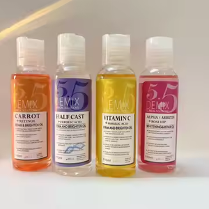 Vente en gros d'extrait de plantes ODM 320ml Huile de curcuma jaune Éclaircissement de la peau pour tous les types de peau Huile de rose Ingrédients lavande orange - Product Image 6