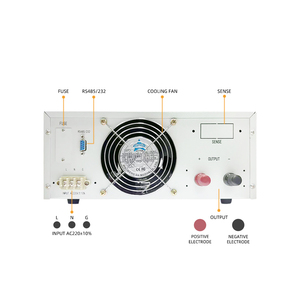 Alimentation électrique variable CC programmable intelligente 3000W 4000W 8V 500A avec interface de communication RS-485 - Product Image 5