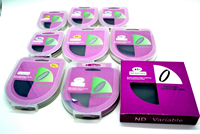 Filtre ND Variable de Haute Qualité et Durable, Réglable ND2-ND400, Filtre à Densité Neutre pour Appareils Photo Reflex Numériques, Plusieurs Tailles Disponibles
