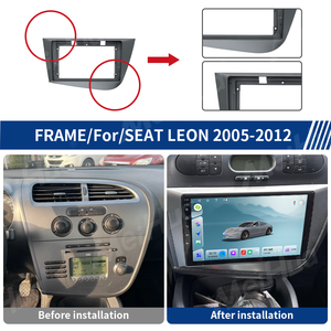 Arnés de Cableado Automotriz Meihua ISO de 16 Pines y Cable RCA con Bisel para Panel de Radio y Video de Coche para <span class=keywords><strong>Seat</strong></span> <span class=keywords><strong>Leon</strong></span> 2005-2012 - Product Image 4