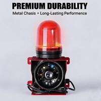 Feux d'avertissement sonores et lumineux avec télécommande sans fil, feux clignotants LED pour la route