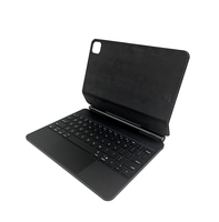 Casing lampu latar nirkabel isi ulang daya, sarung Keyboard untuk iPad Pro 12.9 Bluetooth