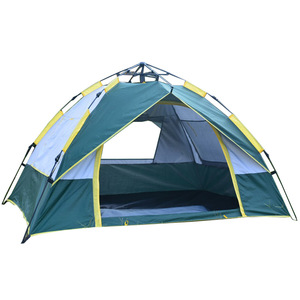 Fully Automatic Outdoor Tent 4-5 Person Sky Blue <b>Sunscreen</b> Rainproof Four Seasons Camping Tent With Mesh Inner Tent - Product Image 5