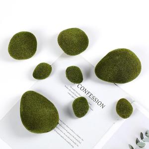 แผ่นผนังพรมหินเทียม ช่อดอกไม้แห้ง ผลิตภัณฑ์ขายส่ง ทนรังสียูวี ตกแต่งสวนสมัยใหม่ ต้นไม้ปลอม - Product Image 4