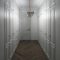 Armoire Moderne Personnalisée Écologique avec Design Durable, Montage Facile et Rangement Professionnel pour Chambre à Coucher et Vestiaire