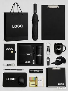 <span class=keywords><strong>Idee</strong></span> <span class=keywords><strong>Regalo</strong></span> Originali Personalizzate con Logo per Aziende, Set di Cancelleria Promozionale per Attività Aziendali - Product Image 4