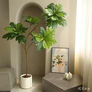 Grand arbre à <span class=keywords><strong>pain</strong></span> artificiel <span class=keywords><strong>de</strong></span> haute qualité Grandes plantes artificielles d'intérieur pour la maison Ferme Chambre Salon Décor - Product Image 4