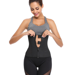 Femmes <span class=keywords><strong>taille</strong></span> haute fermeture éclair Shapers gilet <span class=keywords><strong>grande</strong></span> <span class=keywords><strong>taille</strong></span> <span class=keywords><strong>taille</strong></span> formateur <span class=keywords><strong>Corset</strong></span> avec sangle pour Sauna entraînement <span class=keywords><strong>minceur</strong></span> haute qualité <span class=keywords><strong>Corset</strong></span> - Product Image 2