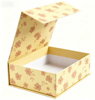 Scatola Regalo Magnetica di Lusso a Forma di Libro con Logo Personalizzato Stampato, Confezione in Carta Riciclabile Rigida con Chiusura Magnetica