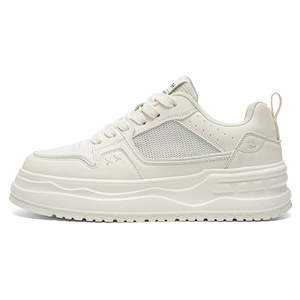 Chaussures décontractées pour hommes, baskets plateforme en cuir microfibre et maille respirante, légères, pour un usage quotidien, vente en gros - Product Image 3