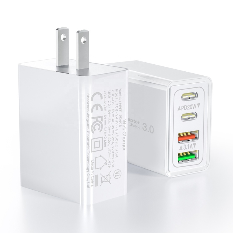 HNT 65W MultiPort Charger 6 Ports