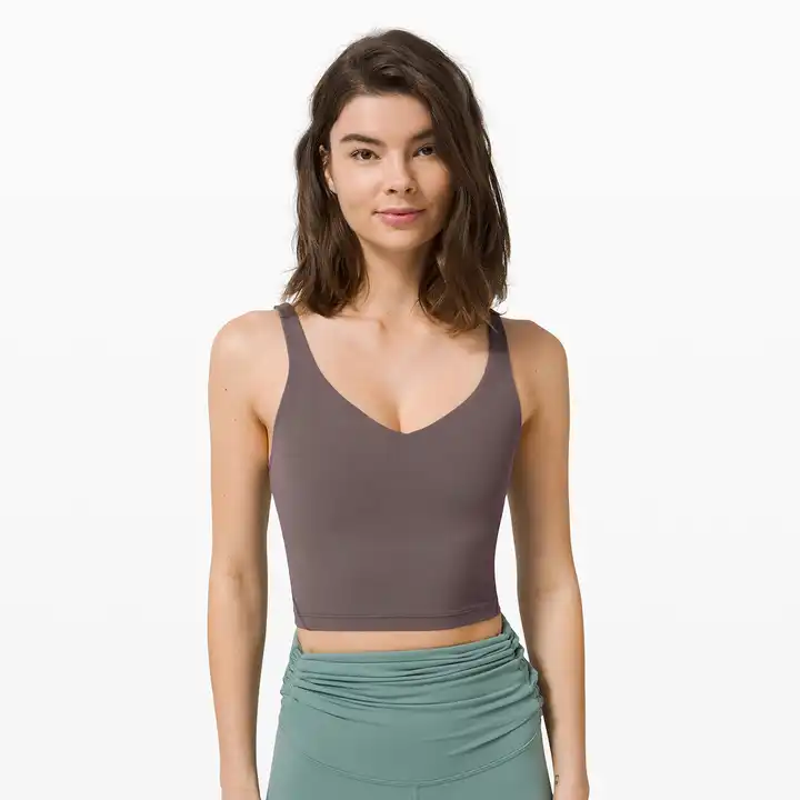 camisole solid color v neck shockproof