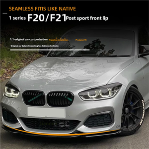 Divisor delantero de labio delantero/Kit de parachoques de alerón aerodinámico-Accesorios de modificación exterior para <span class=keywords><strong>BMW</strong></span> 1 Series F20 F21,2015-2019 - Product Image 3