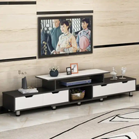 Accueil Meubles de salon Boîte à tiroirs de couleurs mélangées Design classique Meuble TV Table en bois