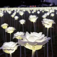 Artificial Rose Flowers with LED Lights