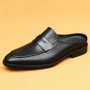 Sandalias de Verano para Hombre, Clásicas, Modernas, Transpirables, de Punta Cerrada, Antideslizantes, Antiolor, Informales, de Media Longitud, con Diseño Flip-Top de PU - Product Image 6