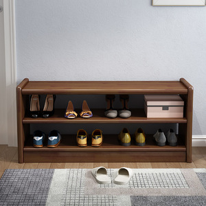 Armoire de rangement de chaussures pour chambre à coucher avec coussin armoire à chaussures en bois de coin moderne personnalisée rangement pour l'entrée - Product Image 2