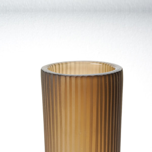 Haute qualité clair fait à la main maigre <span class=keywords><strong>Vase</strong></span> <span class=keywords><strong>verre</strong></span> cylindre grand <span class=keywords><strong>Vase</strong></span> couleur Murano Decorao Da Sua <span class=keywords><strong>Casa</strong></span> décor à la maison - Product Image 3