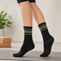 Chaussettes de Pilates et de yoga antidérapantes, respirantes, écologiques, à séchage rapide, chaussettes de danse classique pour femmes, chaussettes de Pilates personnalisées avec logo