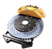 Modifikasi Kaliper Rem RACING 4 POT 4 PISTON BRAKE KIT untuk bmw F30 Mazda 2/3/6/MX5/CX30 Axela untuk Audi Rs4 Q2 S8 R8 A5 A8 Q5
