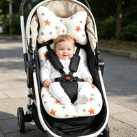 Coussin pour poussette, doublure pour siège auto, coussin pour chaise haute, coussin en coton pour siège auto et poussette