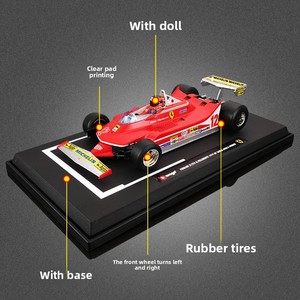 Modèle de voiture de course <span class=keywords><strong>F1</strong></span> en métal moulé sous pression Bimi 1 8 échelle F312 2025 – Jouet de course <span class=keywords><strong>F1</strong></span> - Product Image 4