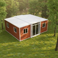 Dacheng Maison Conteneur de Luxe Préfabriquée à Panneaux Sandwich 20FT/30FT/40FT, Entrepôt Extérieur Extensible à Usages Multiples