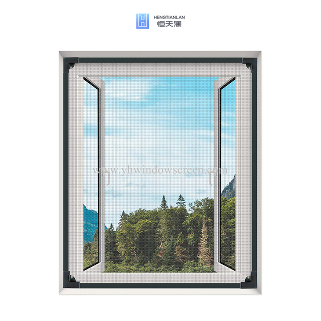 Factory Wholesale Price Adjustable DIY Magnetic Window Screen