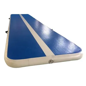 YIWU Wholesale Gymnastic Tumbling Floor Mattress Sport Tumble Big Square Mat Price Inflatable Air Track