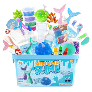 Kit de Slime de Sirena DIY 2026 para Niñas, Divertido, Suave y No Pegajoso, Kit para Hacer Slime de Mantequilla, Juguete para Niños de 8 a 12 Años, Niñas y Niños - Product Image 1