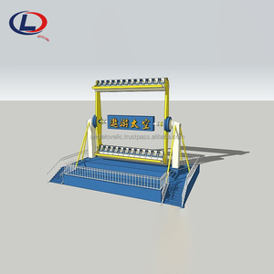 Fabricant d'attractions de type Top Spin pour l'extérieur, pour centres commerciaux et parcs d'attractions, en fibre de verre et métal durables - Product Image 1