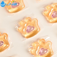 Capsules de lessive personnalisées en forme de patte de chat OEM ODM – Capsules de lavage concentrées pour formule et emballage personnalisés, idéales pour les animaux de compagnie