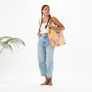 Bolsos Tote Grandes para Mujer, Diseño Tropical de Palmeras y Leopardo, Logotipo Personalizado, Impermeables, para Viajes de Verano y Playa, Gran Venta - Product Image 2