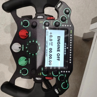 Simulador de Conducción con Volante y Pedales, Force Feedback, para Juegos de Carreras en PC