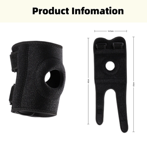 Chuyên nghiệp có thể điều chỉnh Nylon bản lề khuỷu tay cú đúp mềm bảo vệ cho quần vợt và viêm gân cứu trợ - Product Image 3