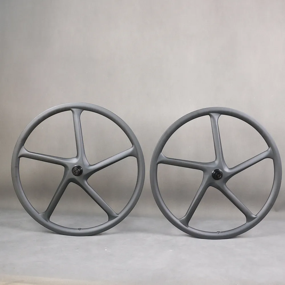 SERAPH komponen roda sepeda, Full karbon 5 jari 29er roda untuk MTB/Jalan/cakram/TREK/sepeda karbon velg Tubeless roda TR5D-29er tenun