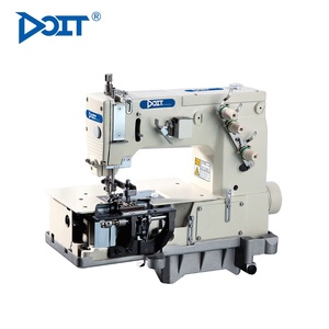 Machine à coudre à double aiguille à lit plat à entraînement direct DT2000C-D pour la fabrication de boucles de ceinture - Product Image 1