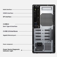 Ordinateur de bureau Dell Vostro 3030, nouveau boîtier grand format, écran LCD 23,8 pouces, processeur Intel Core i5-14400, 8 Go de RAM, SSD 512 Go, Windows 11 Famille